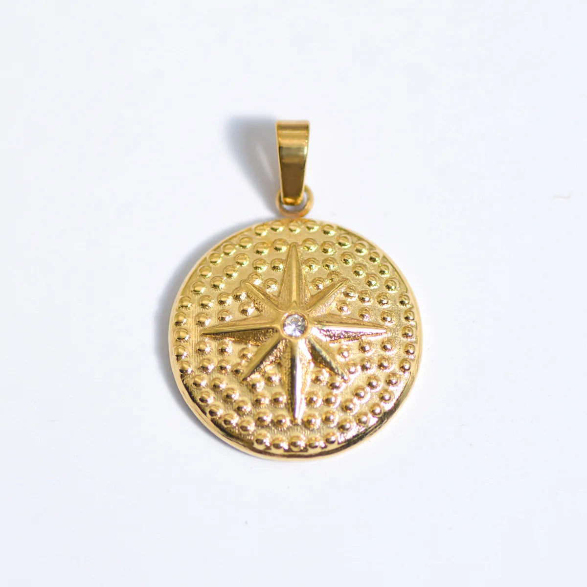 Stainless Steel Natural Stone & Oil Drop Pendants, DIY Jewelry Making Accessories