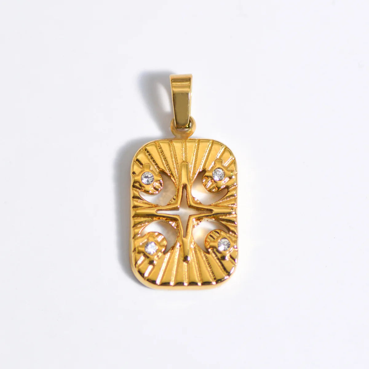 Stainless Steel Natural Stone & Oil Drop Pendants, DIY Jewelry Making Accessories