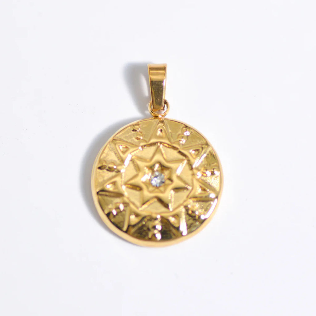 Stainless Steel Natural Stone & Oil Drop Pendants, DIY Jewelry Making Accessories