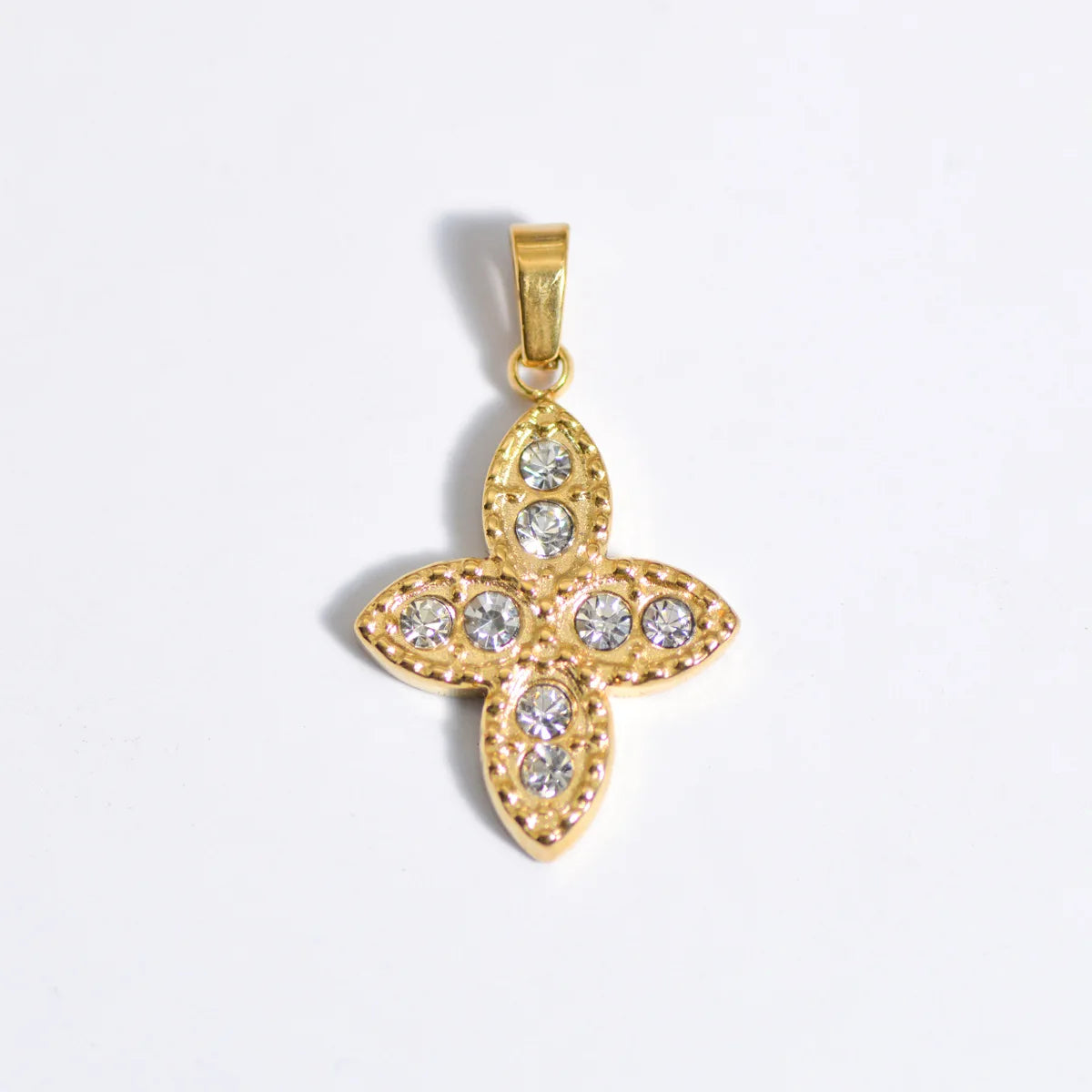 Stainless Steel Natural Stone & Oil Drop Pendants, DIY Jewelry Making Accessories