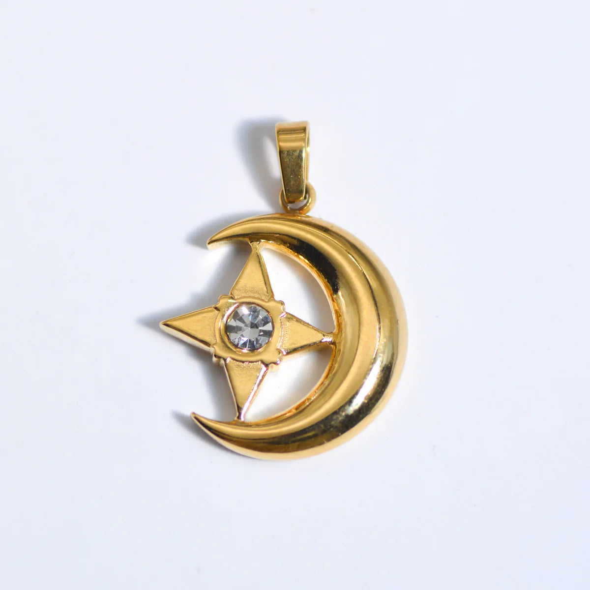 Stainless Steel Natural Stone & Oil Drop Pendants, DIY Jewelry Making Accessories